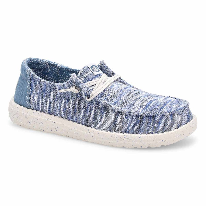 Chaussure décontractée Wendy Knit Shimmer - Bleu pâle/multicolore