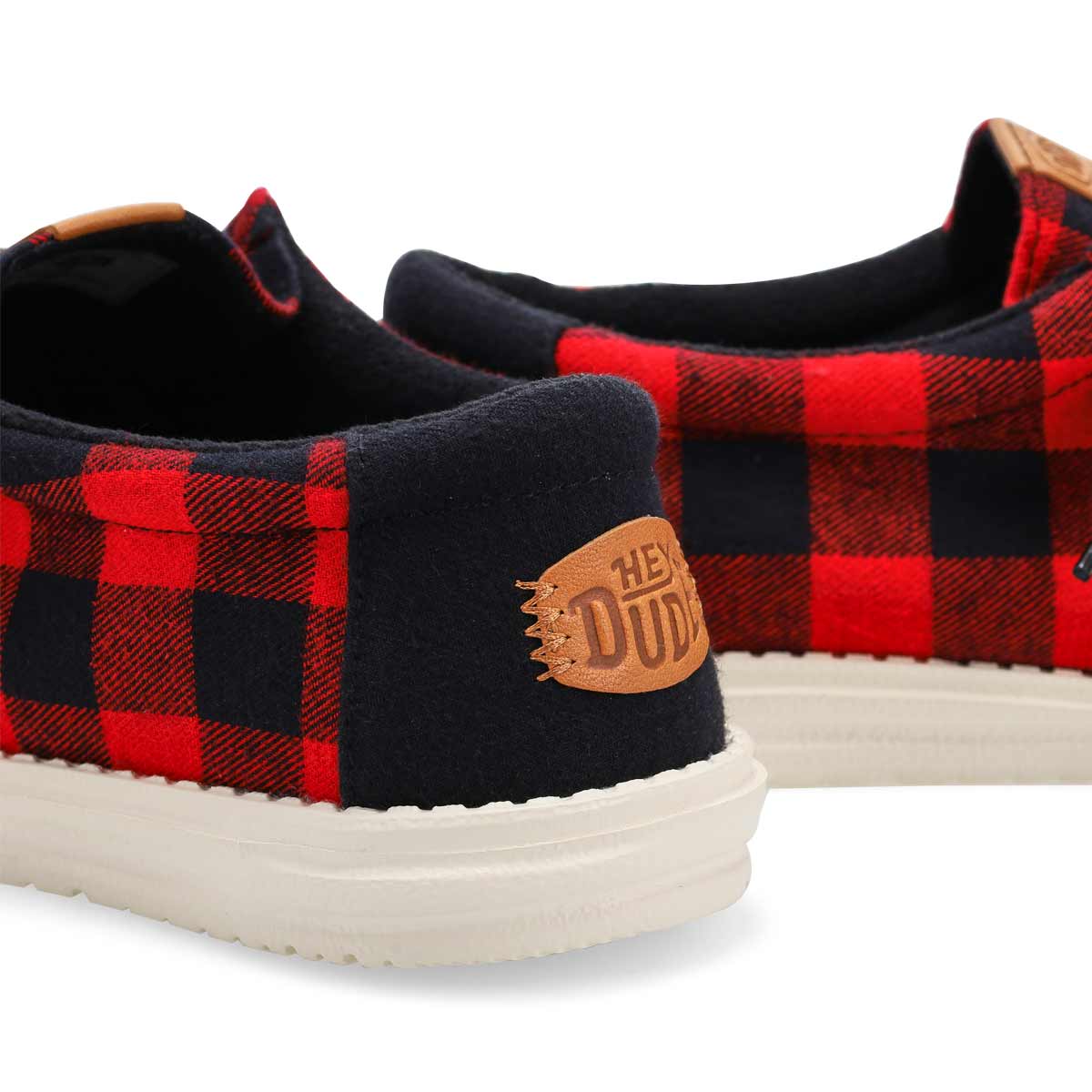 Men's Wally Buffalo Check Casual Shoe
