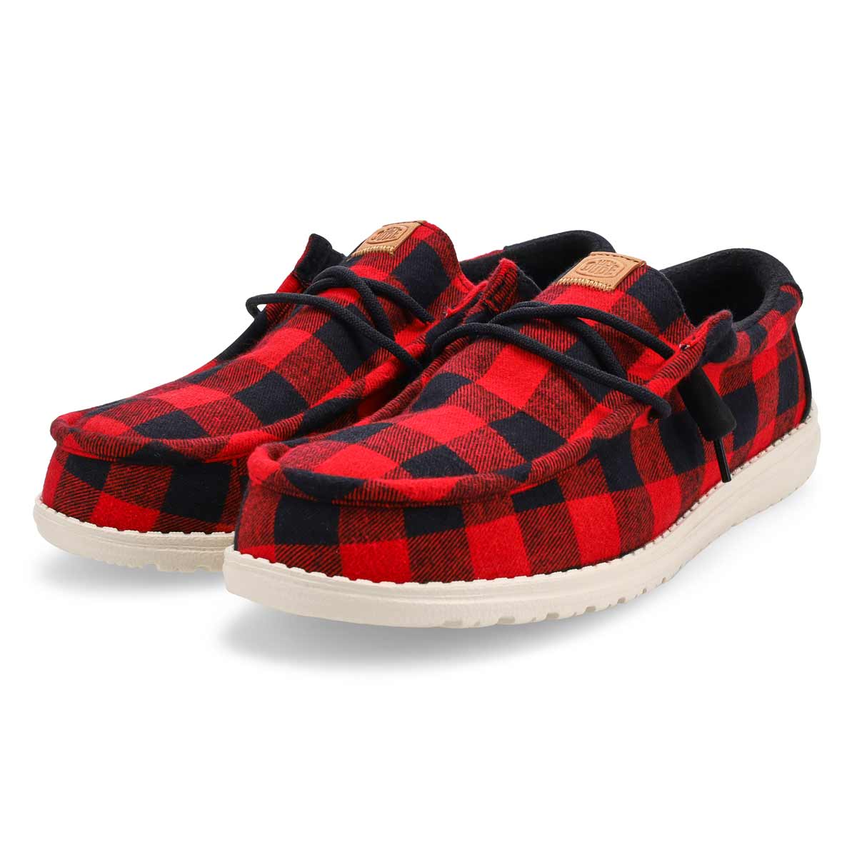 Men's Wally Buffalo Check Casual Shoe