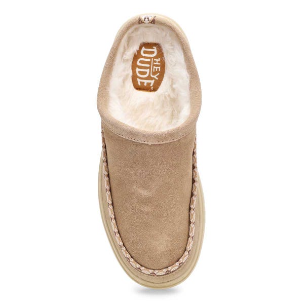 Women's  Remi Toastee Suede Clog - Sesame