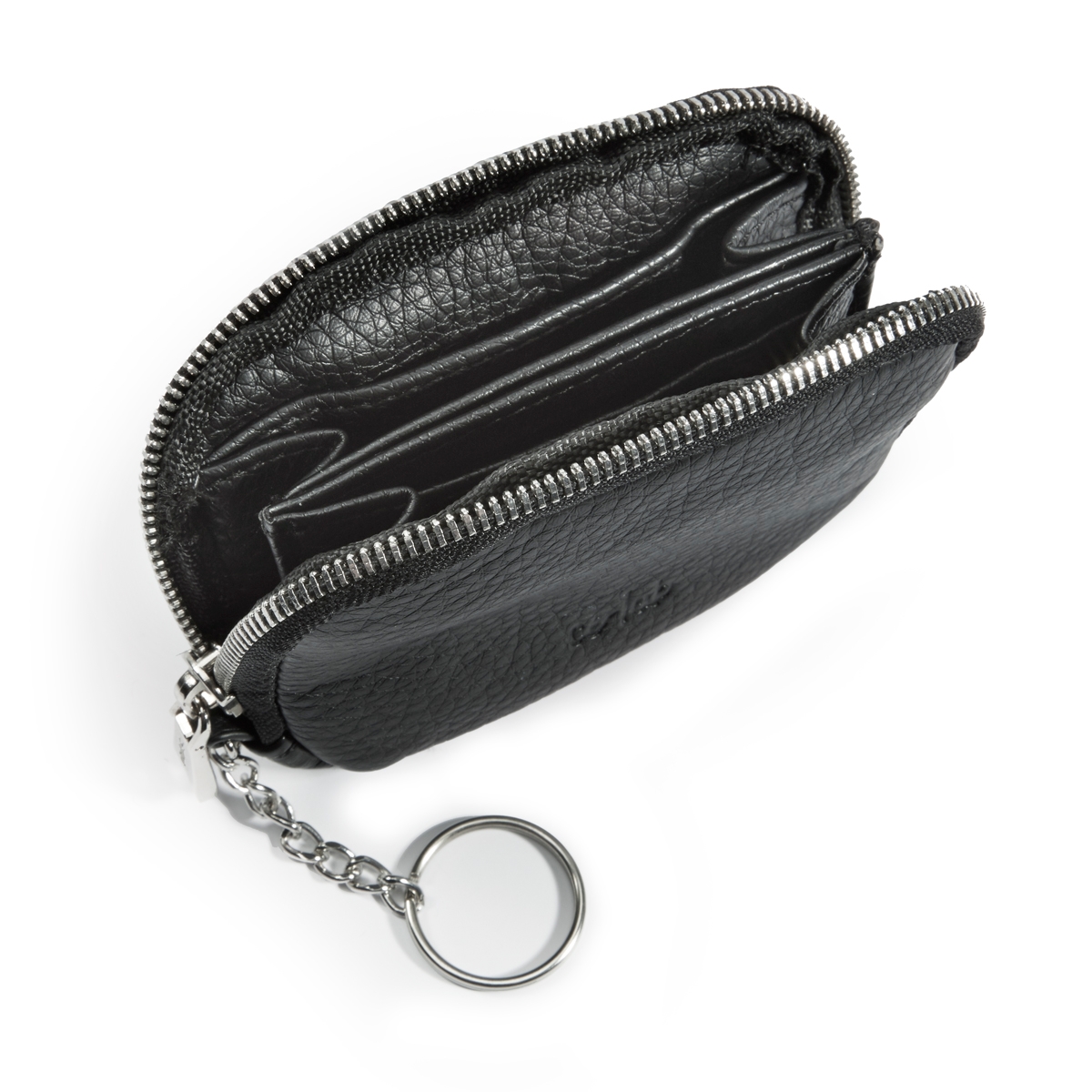 Women's 4888 Zip Up Wallet - Black