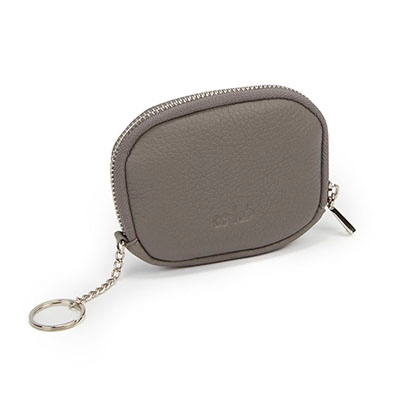 Lds 4888 grey zip up wallet