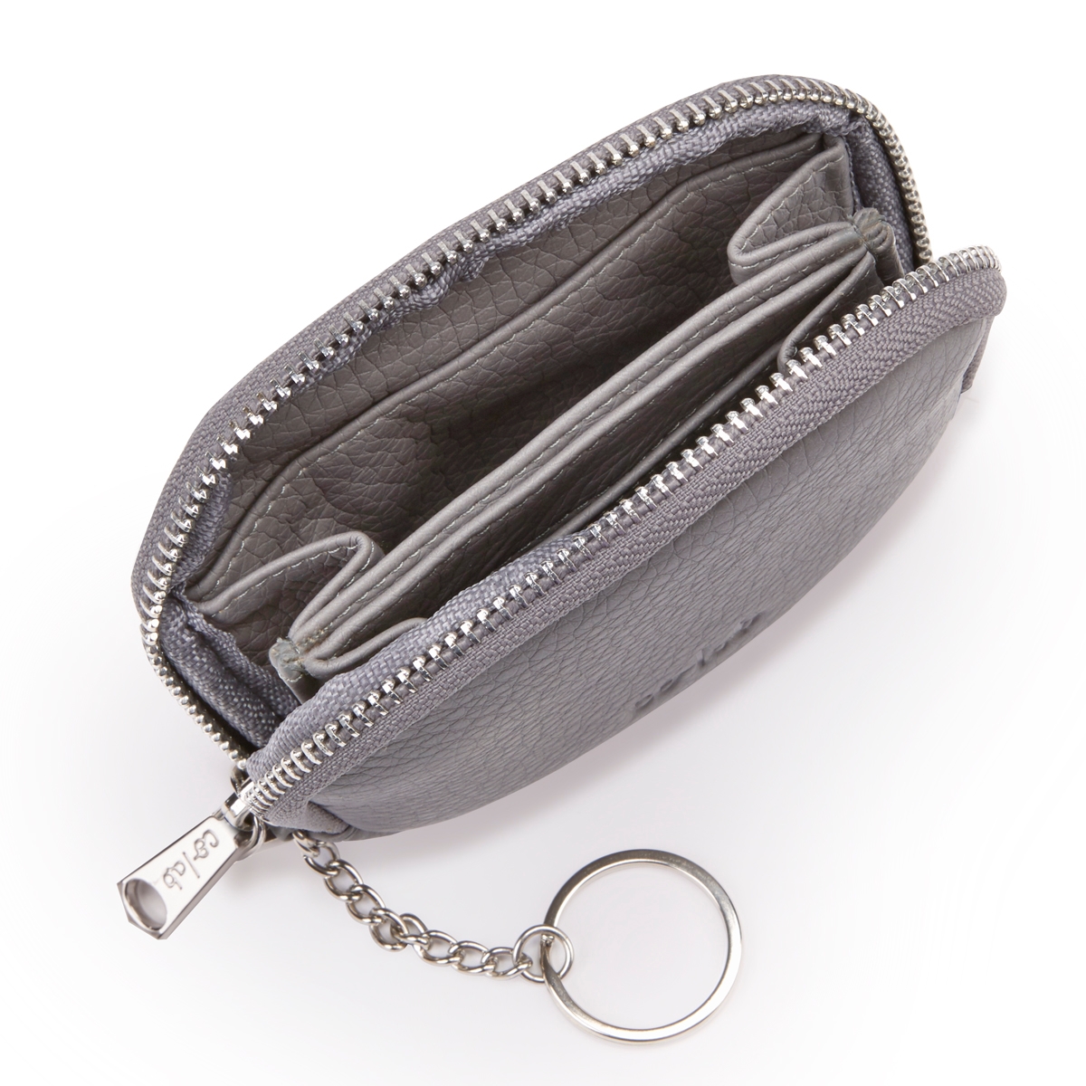 Women's 4888 Zip Up Wallet - Grey