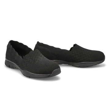 Women's Seager Stat Slip On Shoe - Black/Black