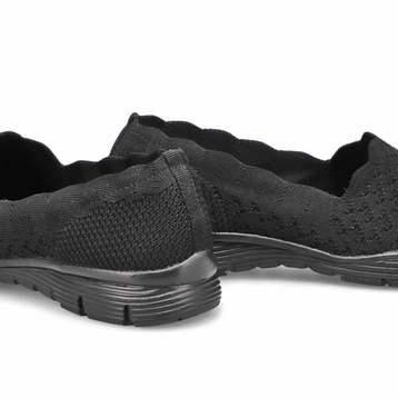 Women's Seager Stat Slip On Shoe - Black/Black