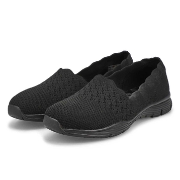 Women's Seager Stat Slip On Shoe - Black/Black