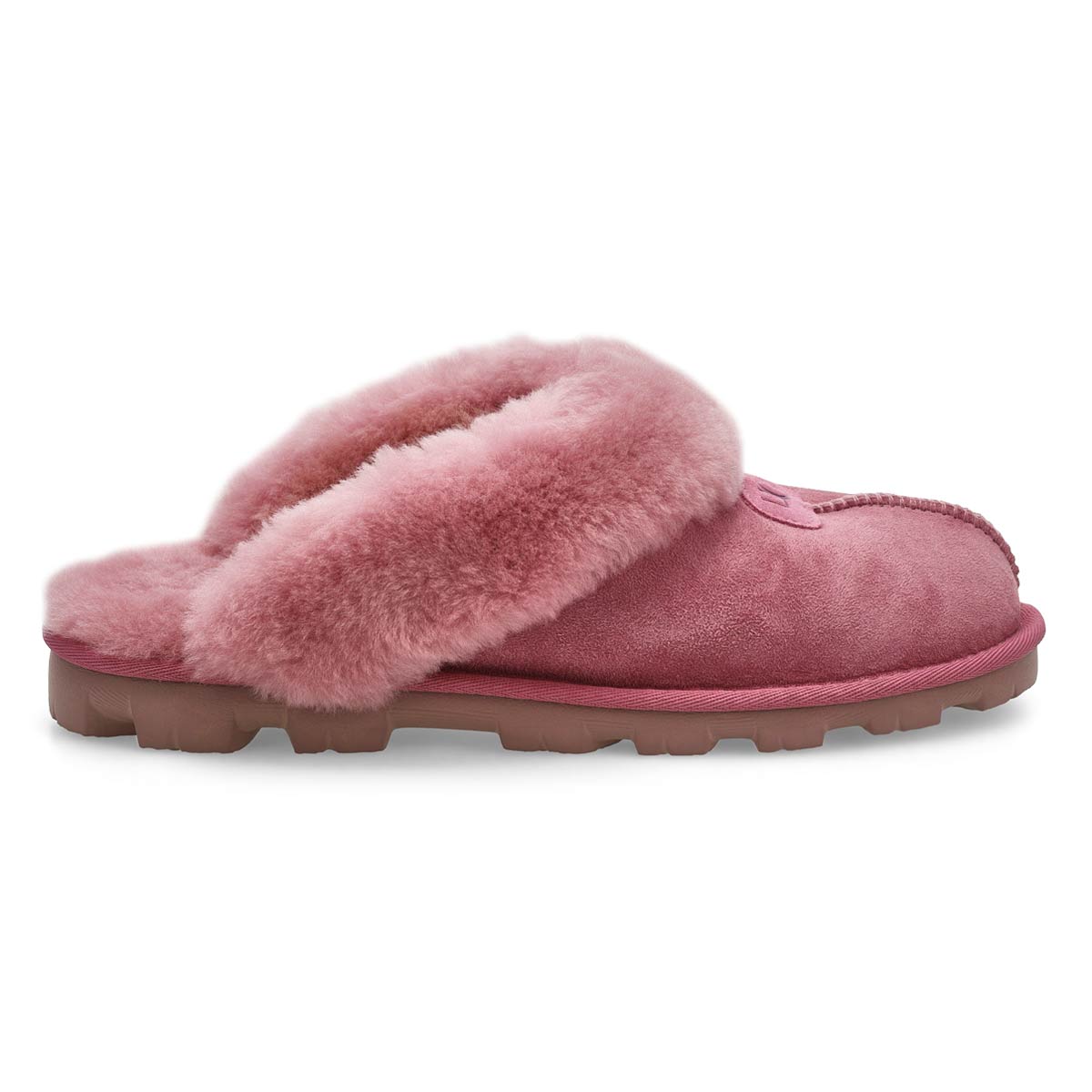 Women's Coquette Sheepskin Slipper - Dusty Orchid