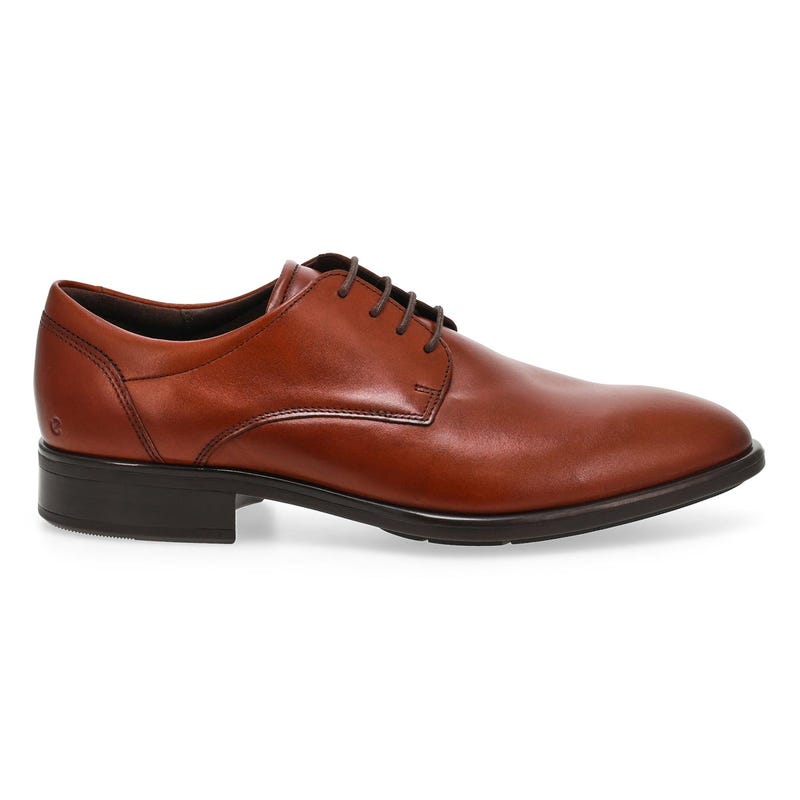 Men's Citytray Plain Toe Dress Oxford - Cognac