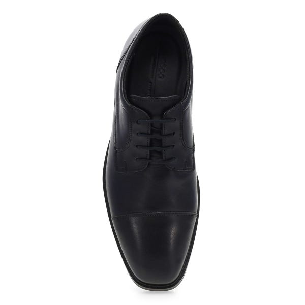Richelieu habillé METROPOLE MILAN CAP TOE TIE, noir, hommes