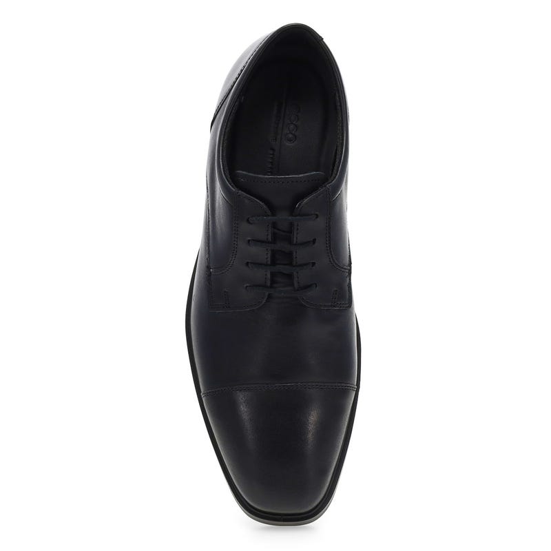 Richelieu habillé METROPOLE MILAN CAP TOE TIE, noir, hommes