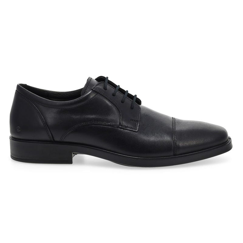 Richelieu habillé METROPOLE MILAN CAP TOE TIE, noir, hommes