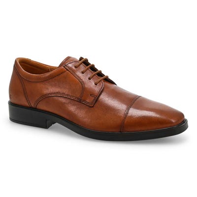 Mns Metropole Milan Cap Toe Tie Dress Oxford - Saddle