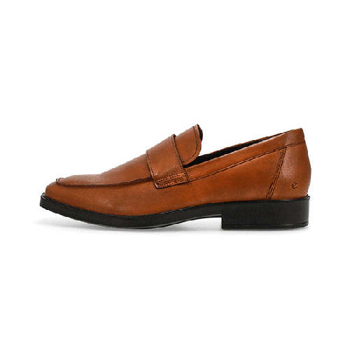 Ecco Men's Metropole Milan Loafer - Saddle | SoftMoc.com