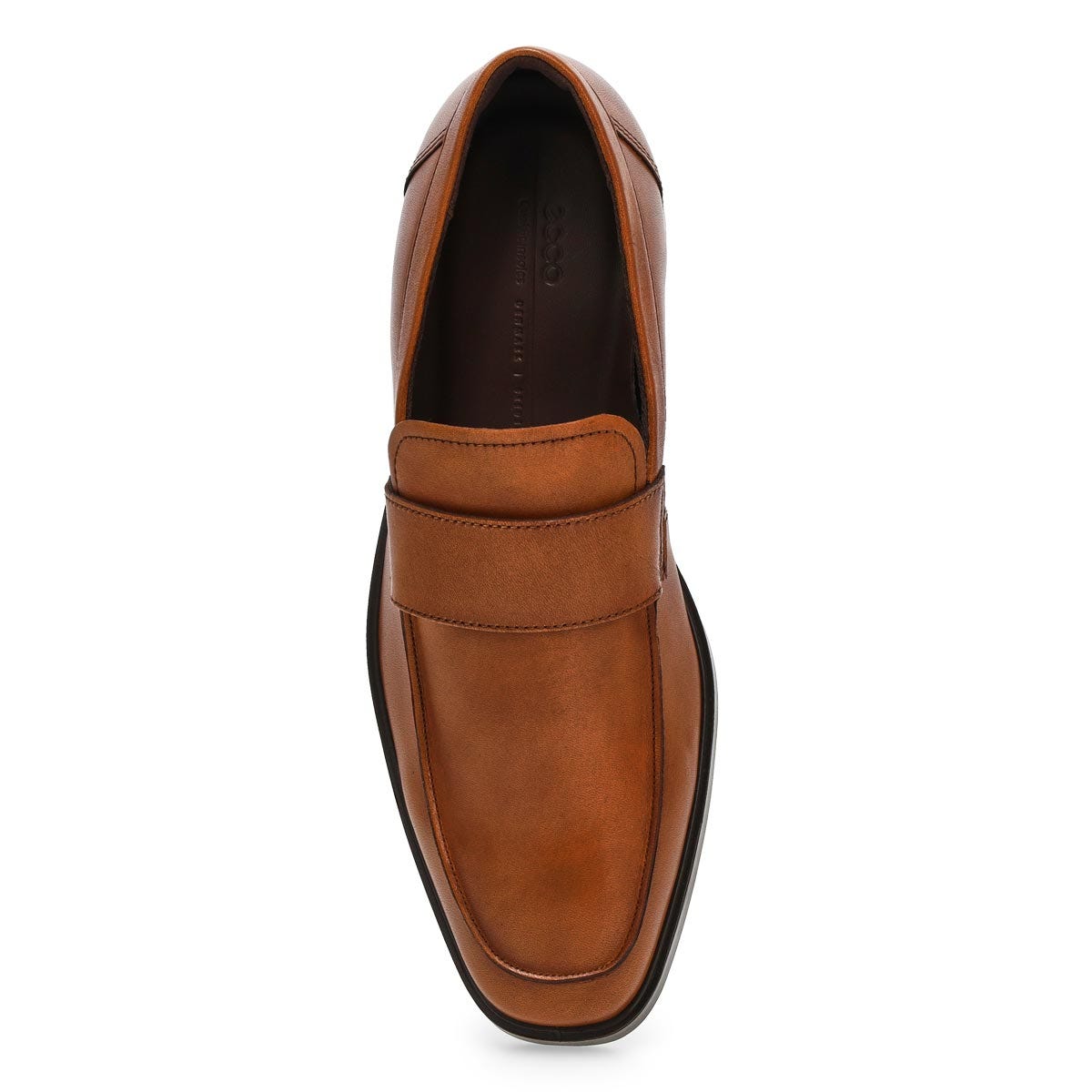 Ecco Men's Metropole Milan Loafer - Saddle | SoftMoc.com