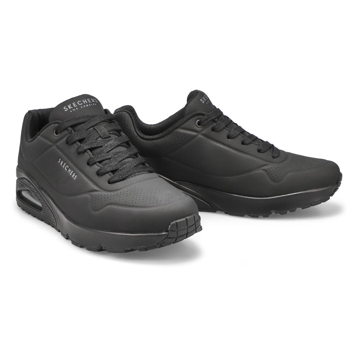 Men's Uno Stand On Air Sneaker - Black/Black