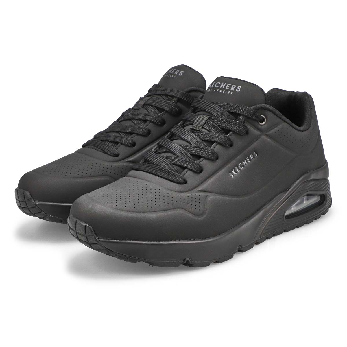 Men's Uno Stand On Air Sneaker - Black/Black