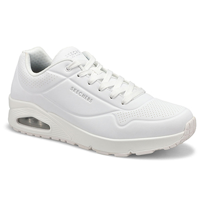 Mns Uno Stand On Air Sneaker - White/White