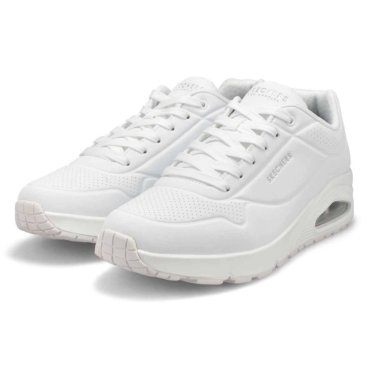 Men's Uno Stand On Air Sneaker- White/White