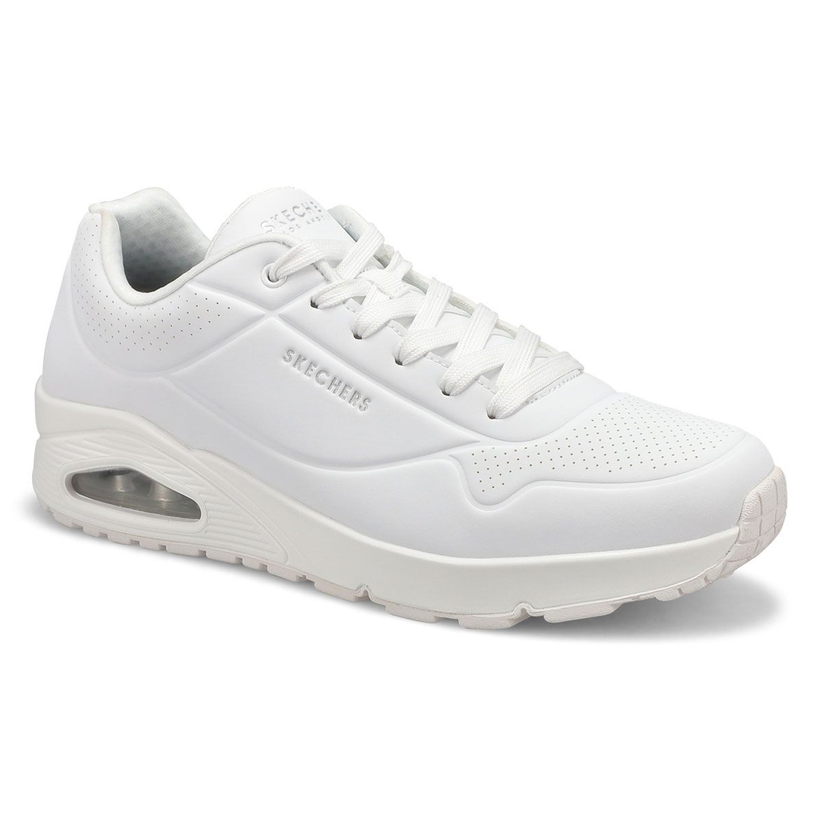 Men's Uno Stand On Air Sneaker- White/White