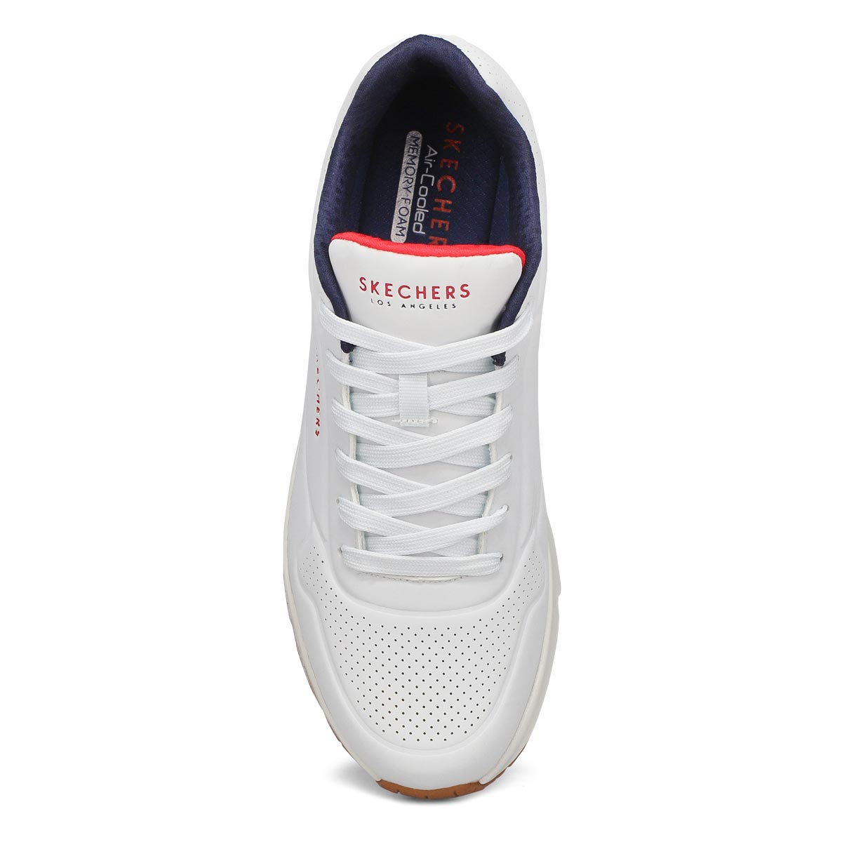 Men's Uno Stand On Air Sneaker -White/Navy/Red