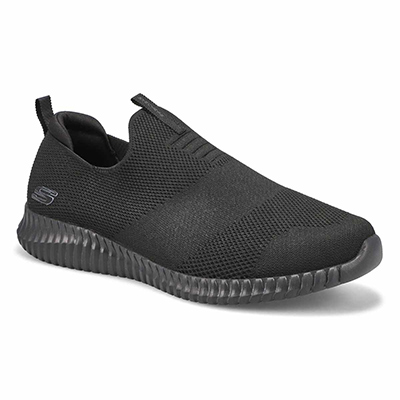 Mns Elite Flex Wasik Wide Slip On- Blk