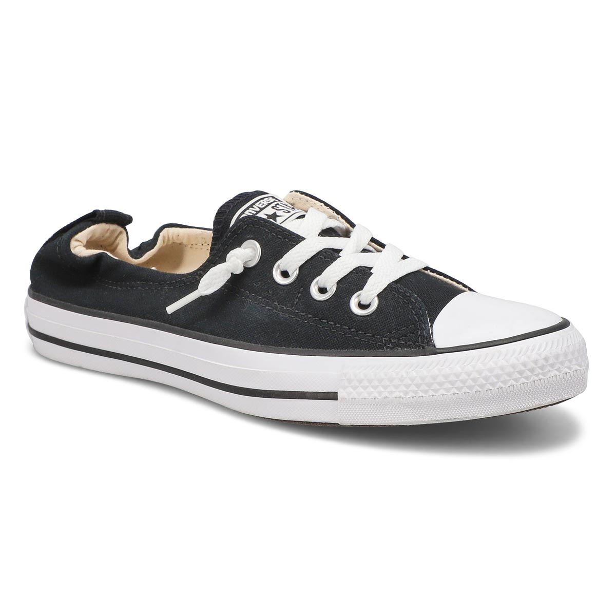 women converse shoreline