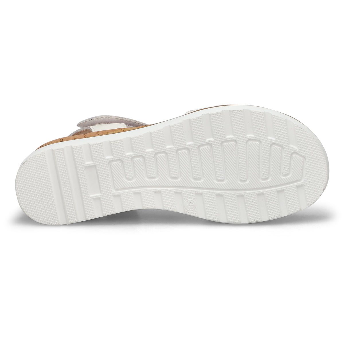 Women's Wyatt 01 Casual Leather Sandal - White