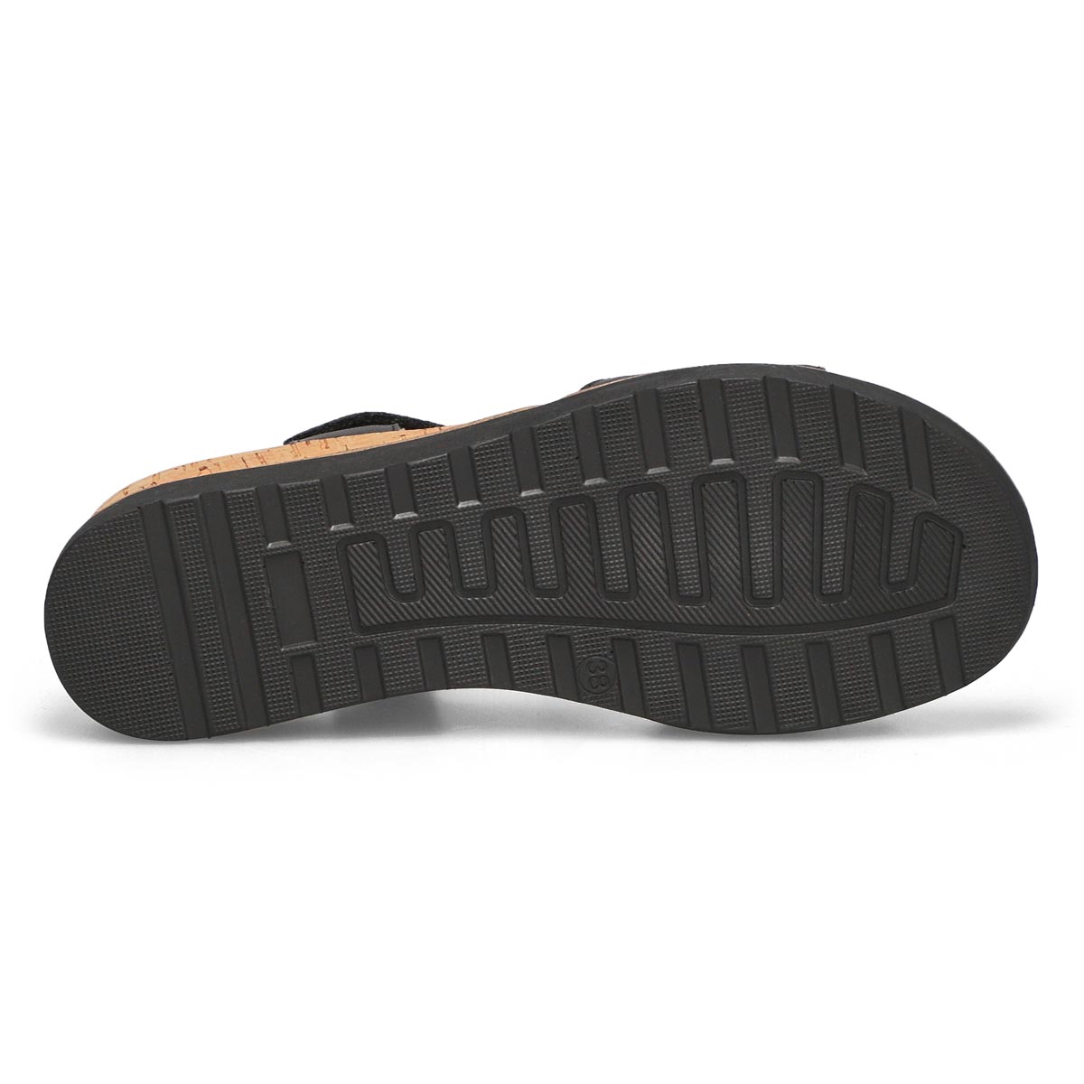 Women's Wyatt 01 Casual  Leather Sandal - Black