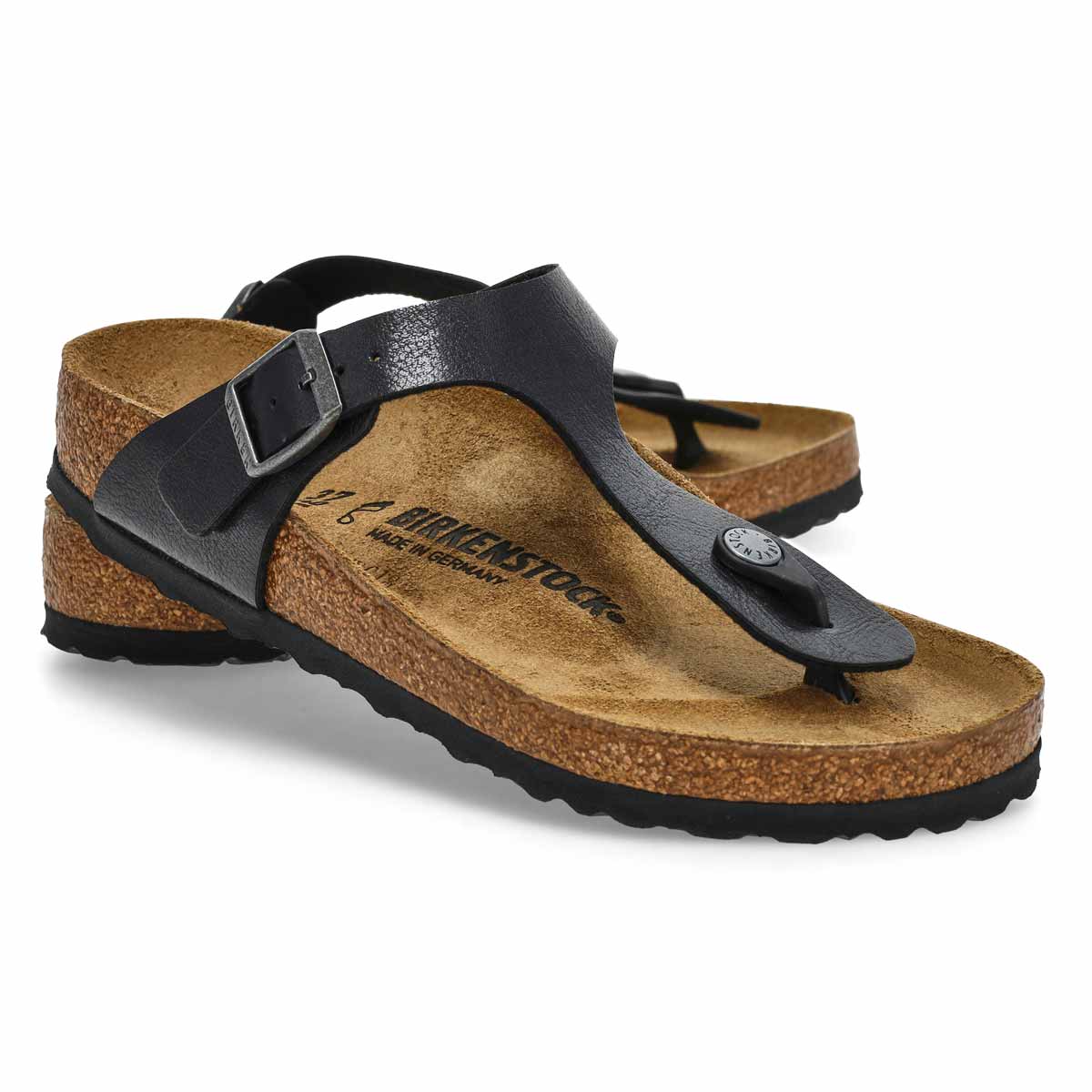 Women's Gizeh Birko-Flor Thong Sandal - Graceful Licorice