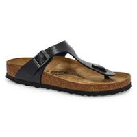 Women's Gizeh Birko-Flor Thong Sandal - Graceful Licorice