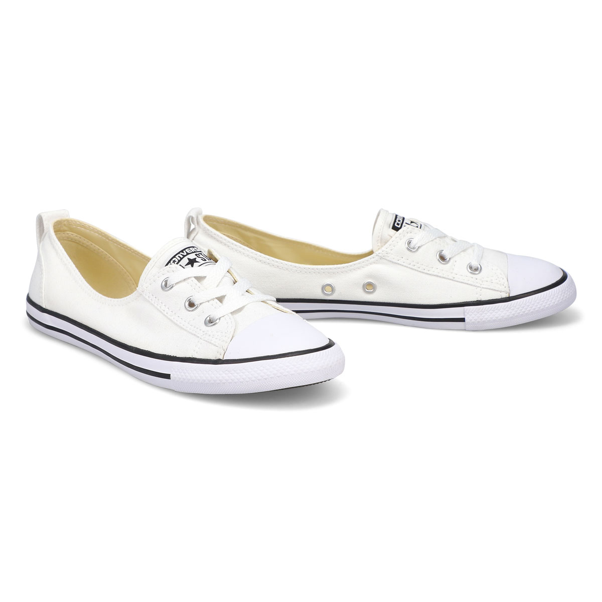Converse Women's Chuck Taylor All Star Canvas Ballet Lace SlipOn