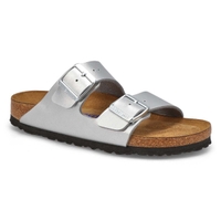 Women's Arizona SF Sandal - Silver -NARROW