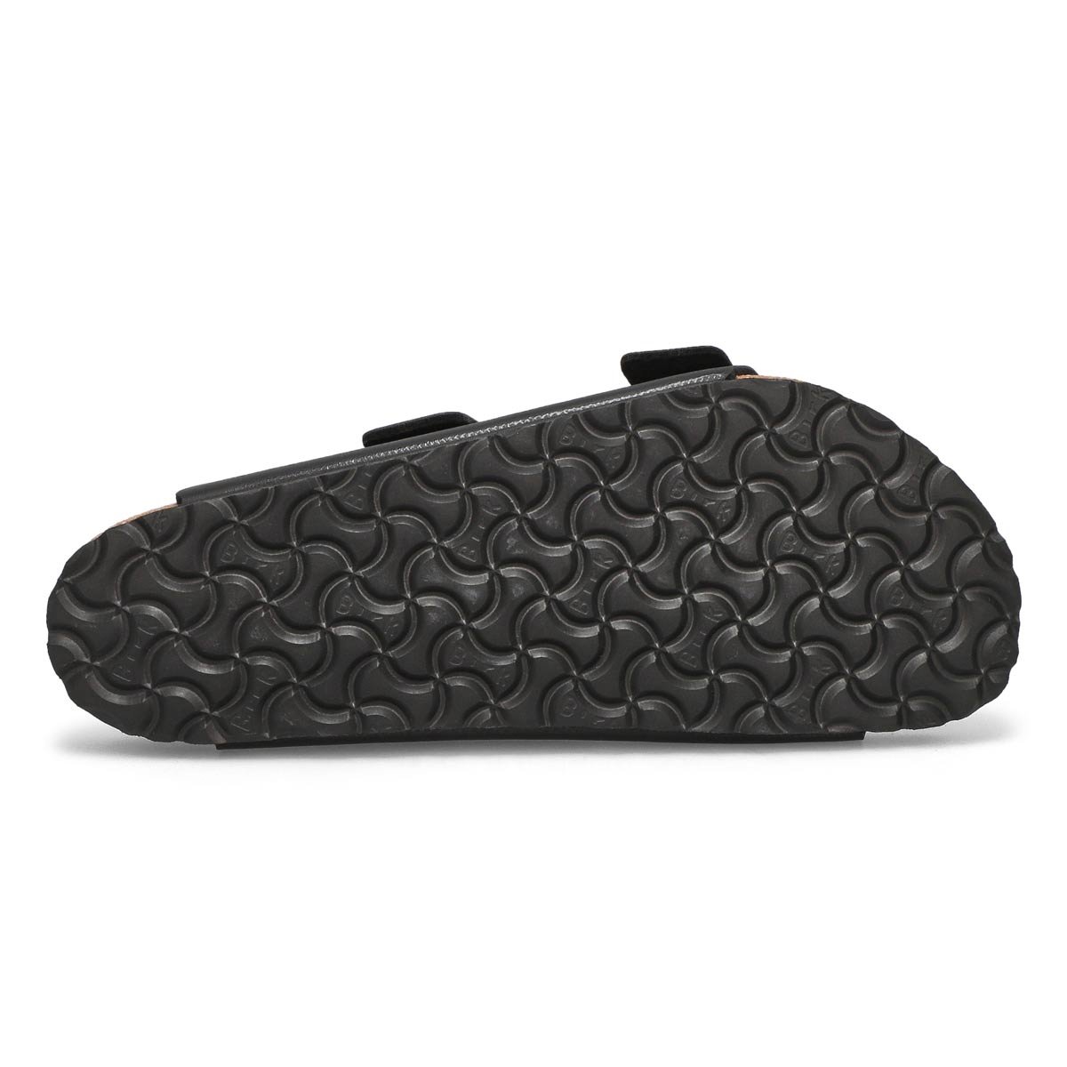 Men's Arizona Soft Birko-Flor 2 Strap Sandal - Black