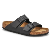 Men's Arizona Soft Birko-Flor 2 Strap Sandal - Black