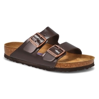 Women's Arizona Soft Leather 2 Strap Sandal - Brown