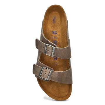 Men's Arizona Soft Oiled Leather 2 Strap Sandal - 