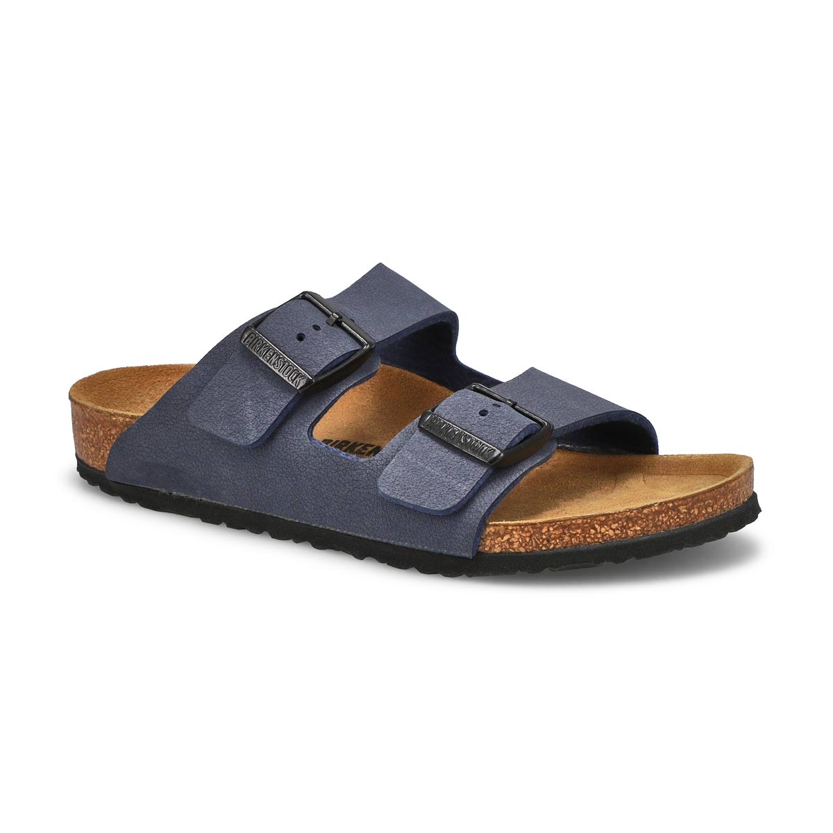 Kids' Arizona Birko-Flor 2 Strap Narrow Sandal - Navy