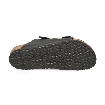 Kids' Arizona Birko-Flor Narrow Sandal - Black