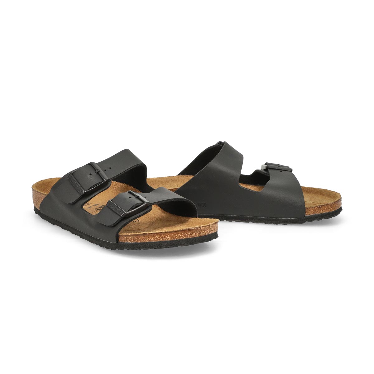 Kids' Arizona Birko-Flor Narrow Sandal - Black