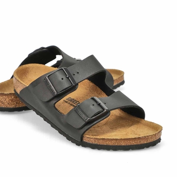 Kids' Arizona Birko-Flor Narrow Sandal - Black