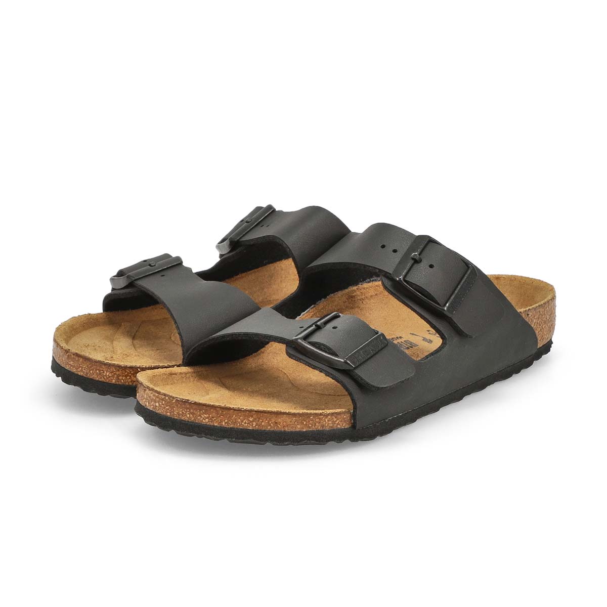 Kids' Arizona Birko-Flor Narrow Sandal - Black