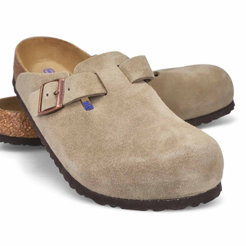 Sabot avec assise souple BOSTON SOFT FOOTBED, taup