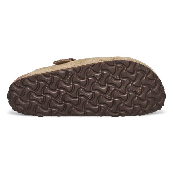Sabot étroit avec assise souple BOSTON SOFT FOOTBED, taupe, femmes