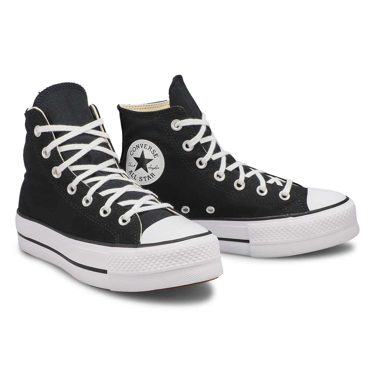 Baskets hautes à plateforme CHUCK TAYLOR ALL STAR HI PLATFORM, noir, femmes