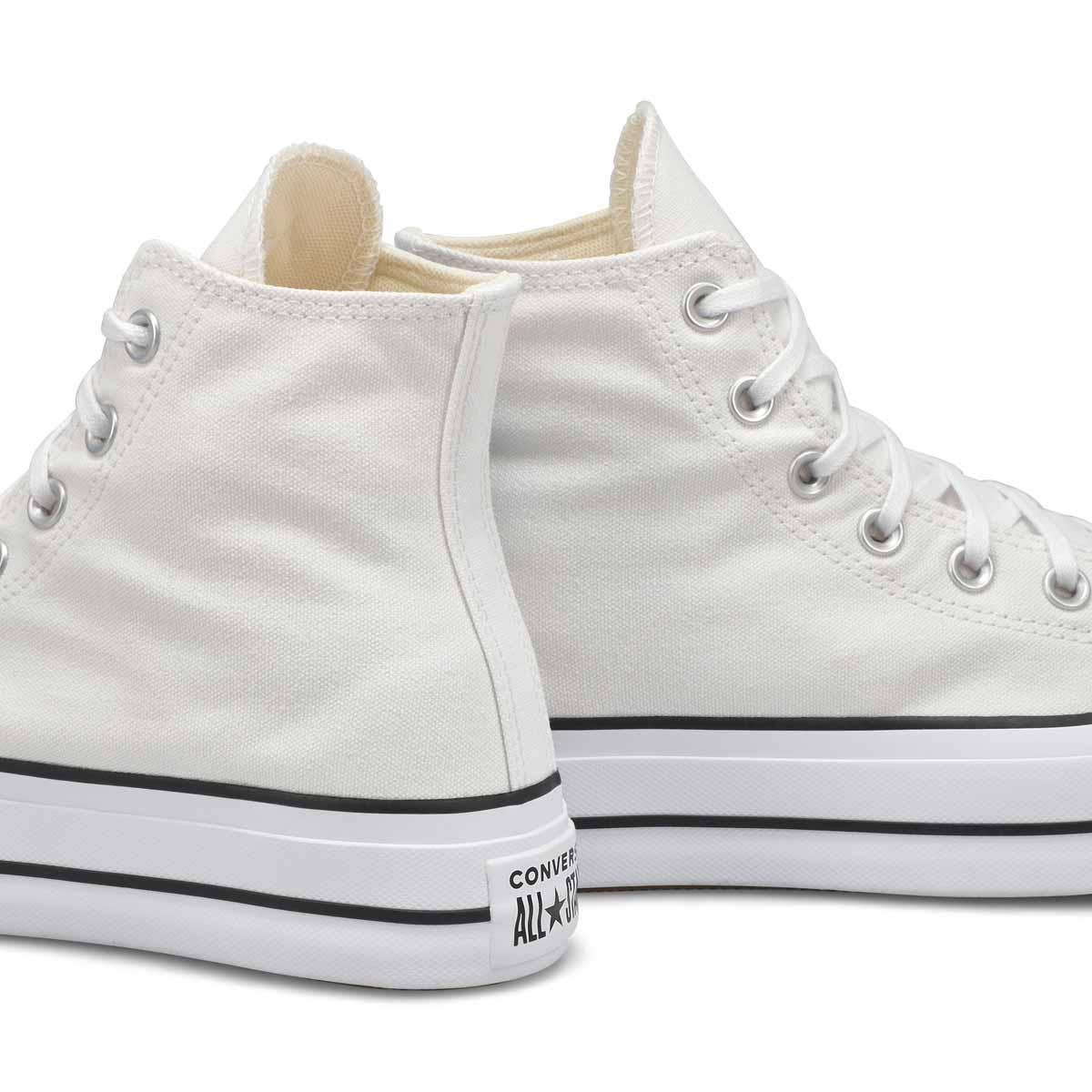 Baskets hautes à plateforme CHUCK TAYLOR ALL STAR LIFT HI PLATFORM, blanc, femmes