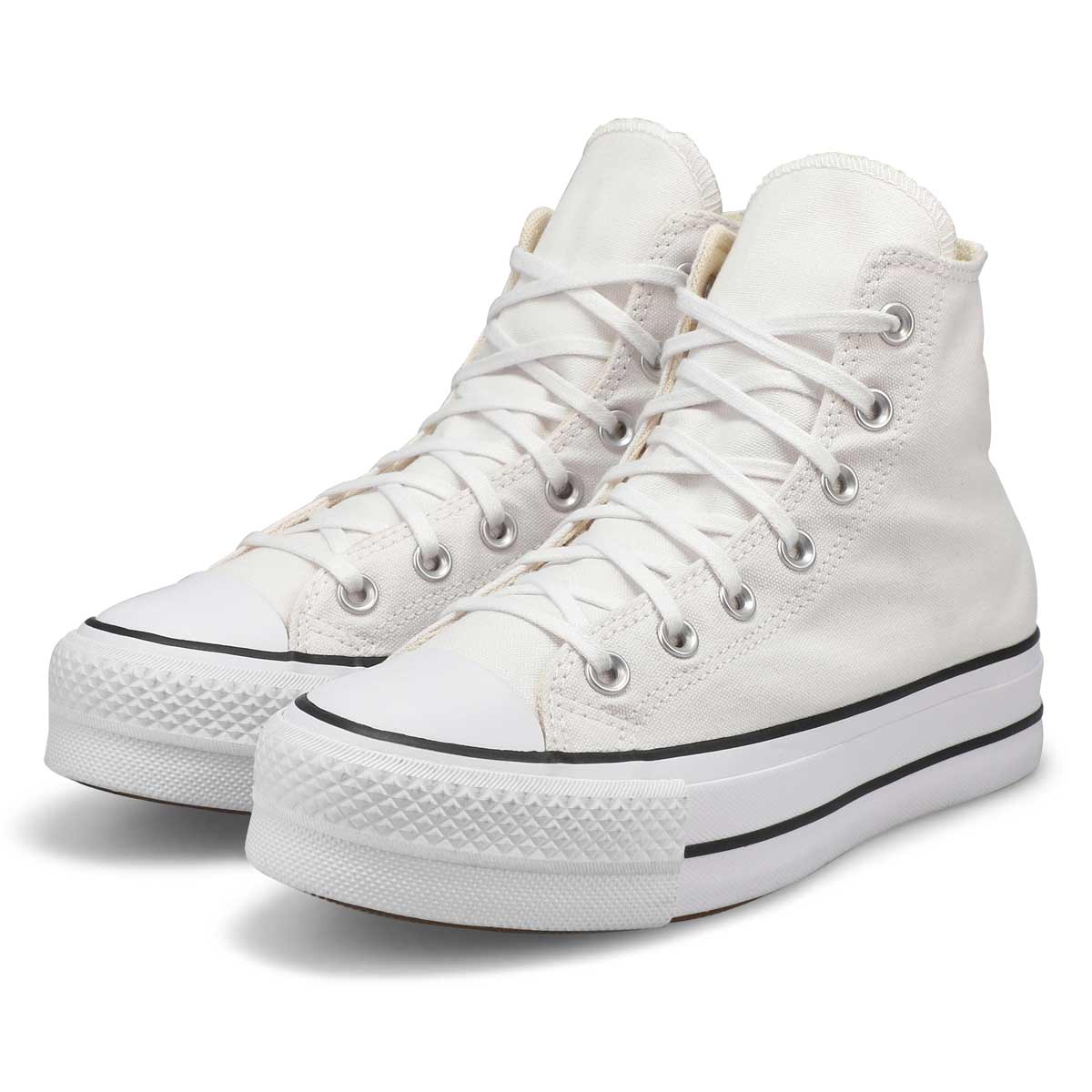 Baskets hautes à plateforme CHUCK TAYLOR ALL STAR LIFT HI PLATFORM, blanc, femmes