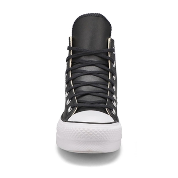 Women's Chuck Taylor All Star Lift Hi Leather Plat