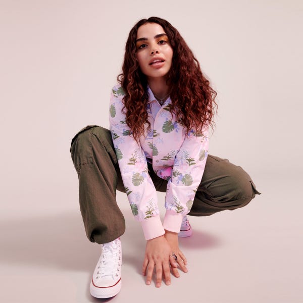 Baskets CHUCK TAYLOR ALL STAR MADISON TRUE FAVES, blanc, femmes