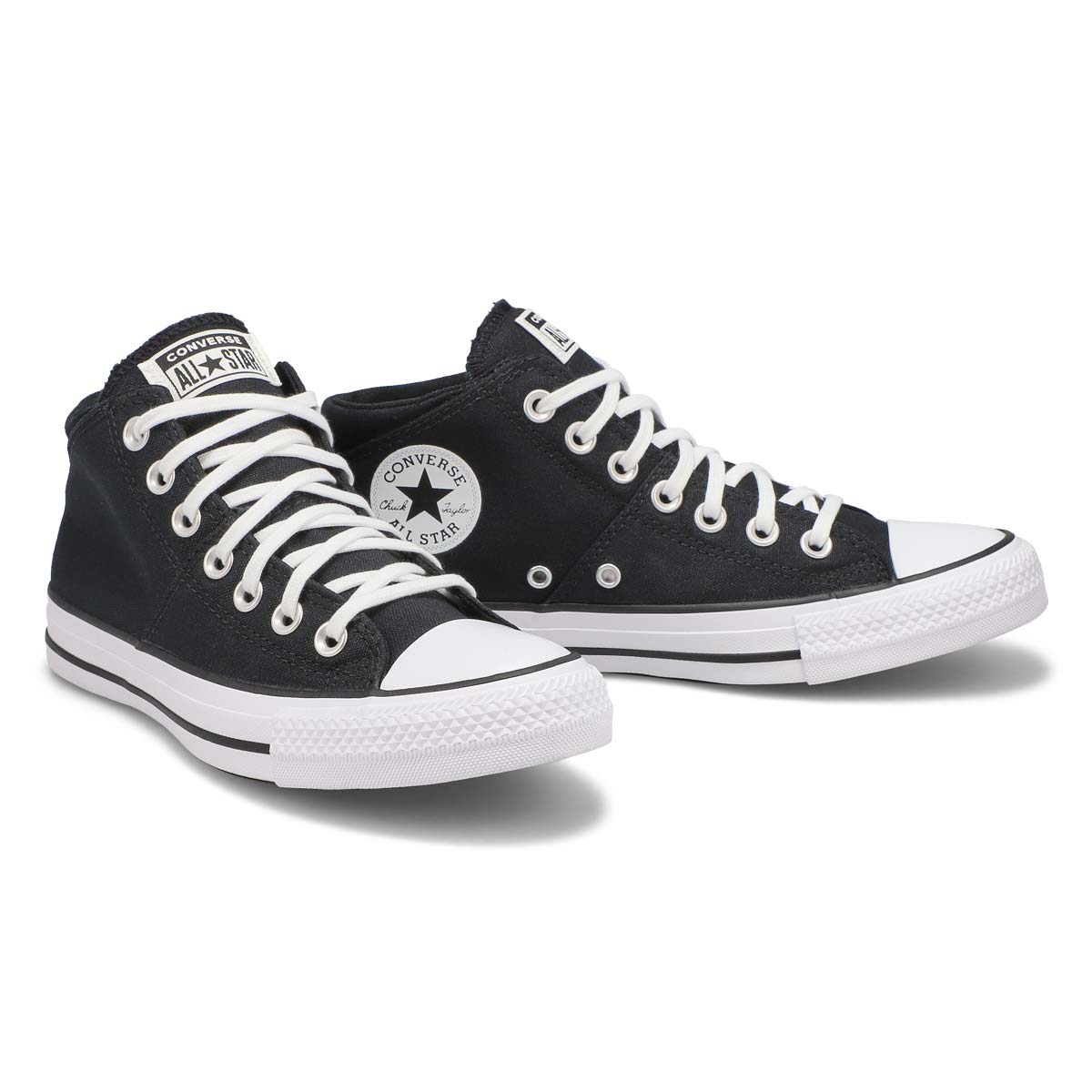 Women's Chuck Taylor All Star Madison True Faves Sneaker - Black/White