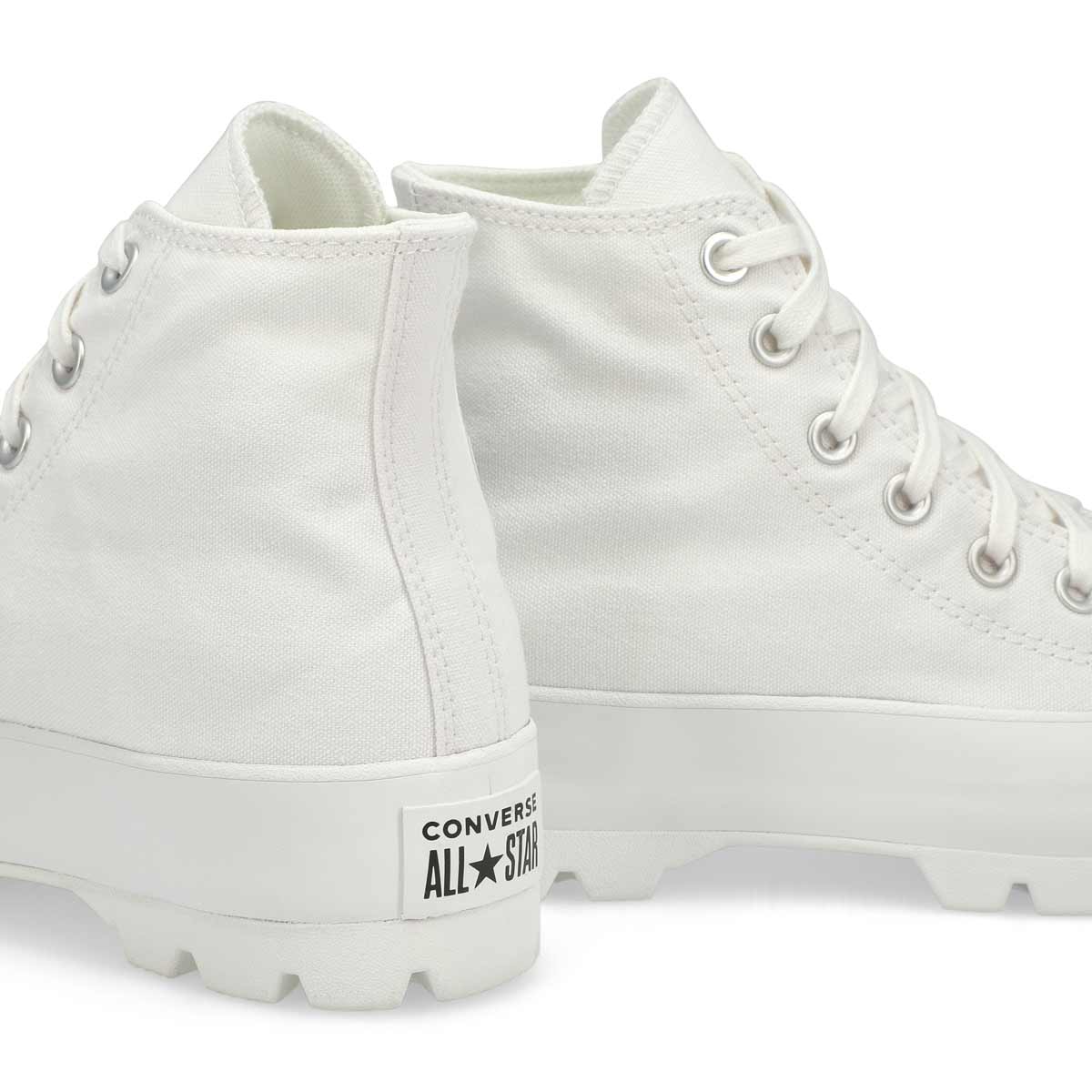 Women's All Star Lugged Hi Top Sneaker - White